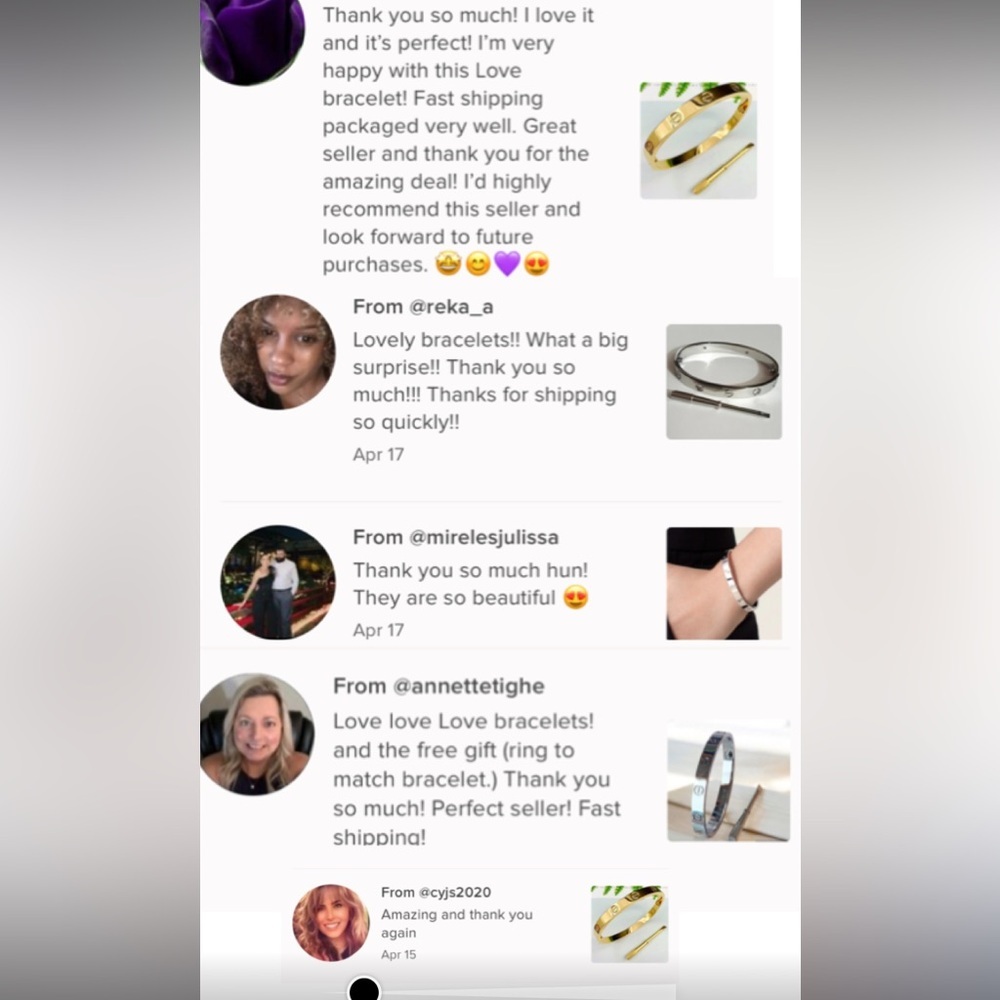 Love Screwdriver Platinum Silver Thin Version Bangle Bracelet No Stones - Picture 4 of 7